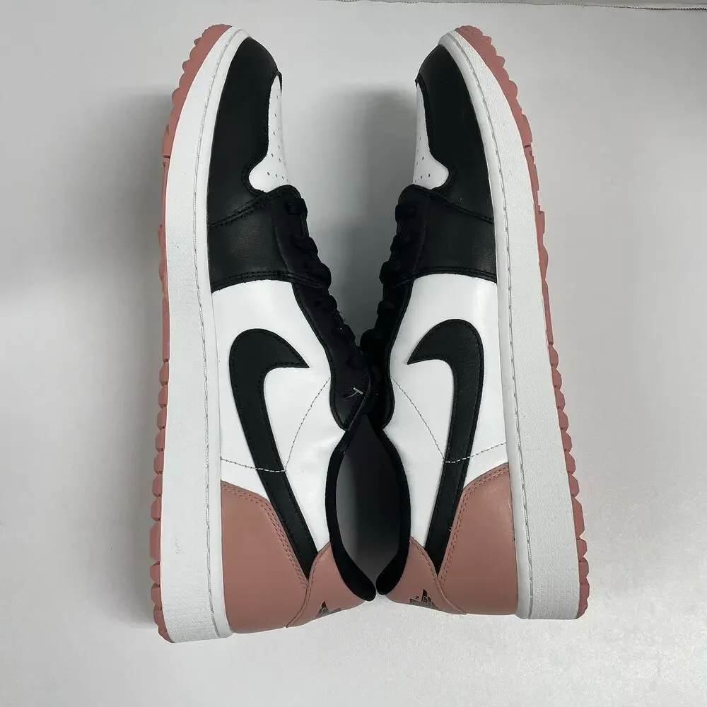 Air Jordan 1 Low Golf Rust Pink DD9315 106 Size 16 Sneaker Golf Cleats Low Top